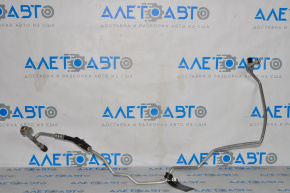 Air conditioner tube heater-condenser Ford Focus mk3 11-16 2.0 with sensor, long