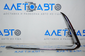 Front bumper molding left Mazda CX-9 16-23 chrome