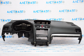 Dashboard front panel without AIRBAG Subaru XV Crosstrek 13-15 black