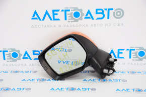Side mirror left complete Subaru XV Crosstrek 13-14 5 pins, orange