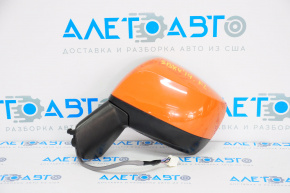 Side mirror left complete Subaru XV Crosstrek 13-14 5 pins, orange