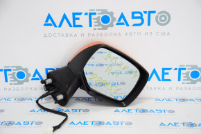 Side mirror right complete Subaru XV Crosstrek 13-14 5 pins, orange