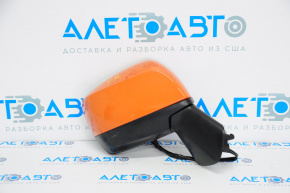 Side mirror right complete Subaru XV Crosstrek 13-14 5 pins, orange