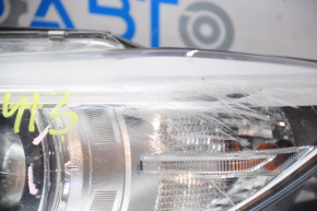 Headlight front left BMW 4 F32 F33 F36 13- complete xenon scratches