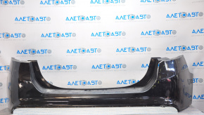 Rear bumper bare Ford Fusion mk5 13-18 black, cracked, crack in the crepe