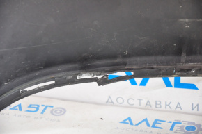 Rear bumper bare Ford Fusion mk5 13-18 black, cracked, crack in the crepe