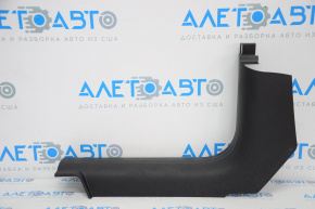Door sill trim front left Jeep Cherokee KL 14-23 black, worn