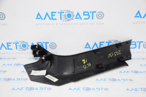 Door sill trim front left Jeep Cherokee KL 14-23 black, worn
