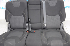 Rear row of seats 2 row Jeep Cherokee KL 14-15 cloth black