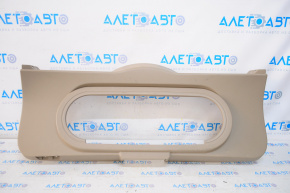 Jeep Compass 11-16 trunk door trim brown for speakers, scratches, plastic turned white