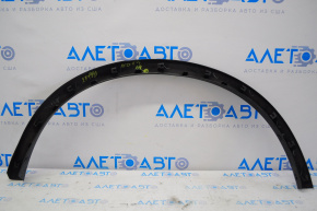 Rear right fender arch trim Nissan Rogue 14-20 abrasions, crack