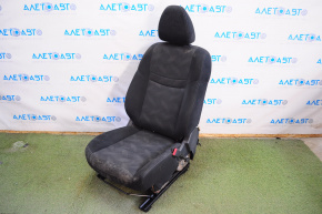 Passenger seat Nissan Rogue 14-15 without airbag, mechanical, cloth black