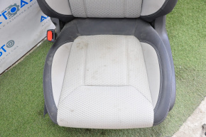 Driver's seat Subaru Forester 19-21 SK without airbag, electric, black with gray, for cleaning