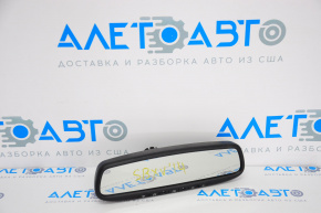 Interior mirror Subaru XV Crosstrek 13-15 black with auto-dimming compass and control