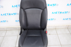 Passenger seat Subaru XV Crosstrek 13-15 with airbag, fur, heating, leather black