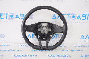 Naked steering wheel VW Tiguan 18-21 leather black, scratches
