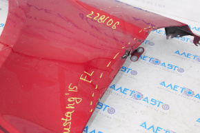 Front left wing Ford Mustang mk6 15-17 base red, dents
