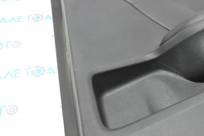 Door trim card rear right Honda Civic X FC 16-21 4d cloth black with black insert plastic, scratches, scuffed