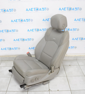 Driver's seat Cadillac CTS 14- with airbag, electric, leather gray