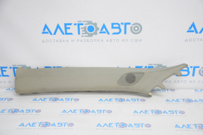 Left front pillar trim for Cadillac CTS 14-19, gray, under the tweeter