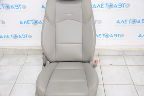 Passenger seat Cadillac CTS 14-14 with airbag, electric, leather gray