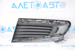 Front bumper grille left Cadillac CTS 14-19 crack crepe