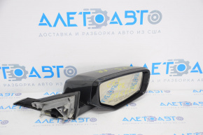 Side mirror right assembly Cadillac CTS 14-10 pins, turn signal, gray