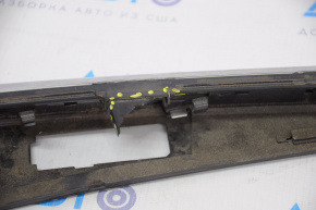 Cadillac CTS 14-17 trunk lid molding chrome without tube, broken fastener