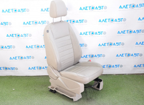 Passenger seat Ford C-max MK2 13-14 with airbag, mechanical, leather beige