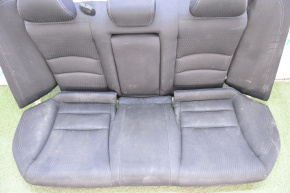 Rear row of seats 2nd row Honda Accord 13-15 cloth black, worn