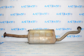 Exhaust line middle part Lexus RX350 16-22 is dented