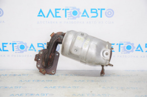 Lexus RX350 16-22mm Front Exhaust Manifold with Catalytic Converter, Rusty