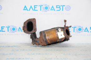 Lexus RX350 16-22mm Front Exhaust Manifold with Catalytic Converter, Rusty