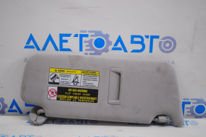 Left visor Lexus RX350 RX450h 16-19 gray, for dry cleaning