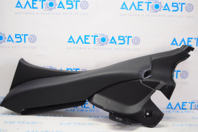 Lexus RX350 16-22 black lower left rear pillar trim, 2 pieces