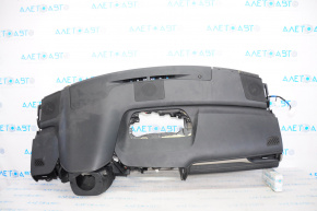 Torpedo front panel without AIRBAG Lexus RX350 20-22 black, without right plug