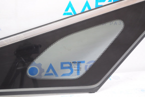 Rear left window, blind glass, Lexus RX350 RX450h, 16-22 tinted with chrome