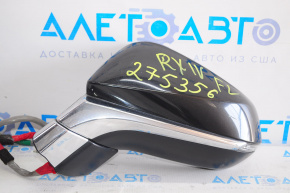 Left side mirror complete Lexus RX350 RX450h 16-20 15 pins, turn signal, auto-dimming, heated, BSM, black 223