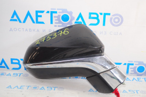 Side mirror right assembly Lexus RX350 RX450h 16-20 15 pins, turn signal, auto-dimming, heated, BSM, black