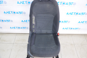 Passenger seat VW Passat b8 16-19 USA without airbag, mechanical, cloth black