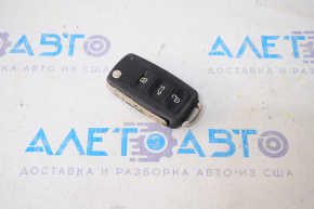 Key VW Passat b8 16-19 USA 4 buttons, folding, scuffs