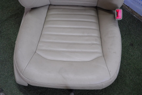 Passenger seat Ford Fusion mk5 13-14 electric, airbag, leather, beige