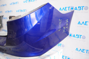 Rear bumper bare Ford Fusion mk5 13-18 blue J4, crack, broken fastener
