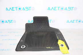 Floor mat front left Lexus RX350 RX450h 16-22 rubber black