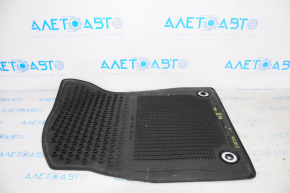 Floor mat front right Lexus RX350 RX450h 16-22 rubber black