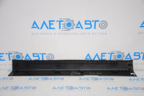 Door sill trim front left inner Nissan Maxima A36 16-23 black, scratches