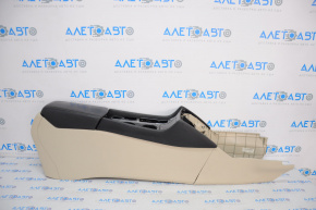 Central console armrest and cup holders Nissan Maxima A36 16-18 black with beige