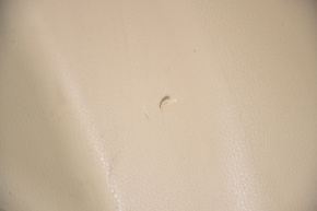 Left arch trim Toyota Highlander 14-19 beige, worn, scratches, whitened plastic