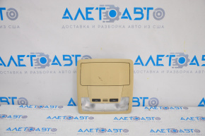 Front light Toyota Highlander 14-18 beige without sunroof