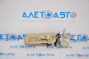 Seat belt 2nd row rear center Toyota Highlander 14-19 beige
